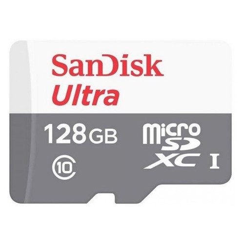 Карта пам'яті SanDisk 128GB microSDHC C10 UHS-I R100MB/s Ultra SD (SDSQUNR-128G-GN3MA) фото №1