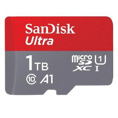 Карта пам'яті Sandisk 1TB microSDXC UHS-I Card A1 Class 10 (SDSQUA4-1T00-GN6MN) фото №1