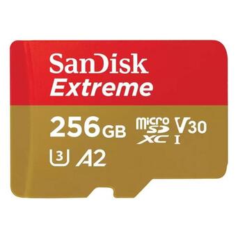Карта памяти SanDisk microSDXC Extreme For Mobile Gaming 256GB Class 10 UHS-I (U3) V30 A2   Без адаптера (SDSQXAV-256G-GN6GN) фото №1