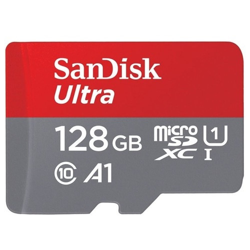 Карта пам'яті SanDisk Ultra SDXC 128 GB Class 10 UHS-I V10 A1 до 90 МБ/с 140 Мб/с (SDSQUAB-128G-GN6MN) фото №1