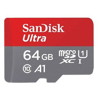Карта пам'яті SanDisk SDXC Ultra 64GB Class 10 V10 A1 до 90 МБ/с 140 Мб/с +SD-адаптер (SDSQUAB-064G-GN6MA) фото №3