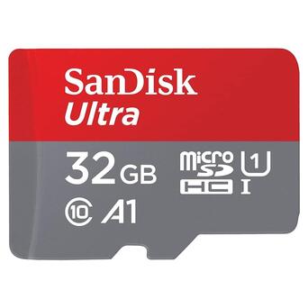 Карта пам'яті SanDisk 32GB Ultra microSDHC UHS-I (SDSQUA4-032G-GN6MA) фото №1