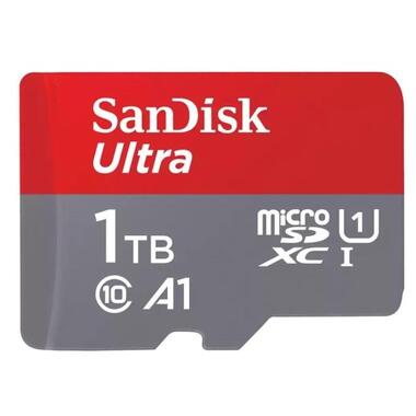 Карта пам'яті SanDisk microSDXC Extreme 1TB Class 10 A1 до 150 МБ/с +SD-адаптер (SDSQUAC-1T00-GN6MA) фото №2