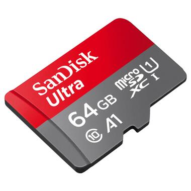 Карта пам'яті SanDisk 64GB microSD class 10 UHS-I Ultra (SDSQUAB-064G-GN6MA) фото №4
