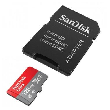 Карта пам'яті SanDisk microSDXC 128GB Class 10 UHS-I A1 140 Мб/с (SDSQUAB-128G-GN6IA) фото №4