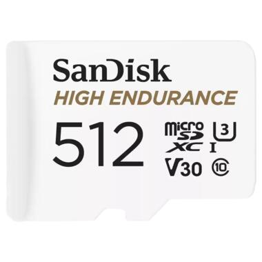 Карта пам'яті SanDisk microSDXC 512GB Class 10 UHS-I (U3) V30 W-40MB/s R-100MB/s (SDSQQNR-512G-GN6IA) фото №1