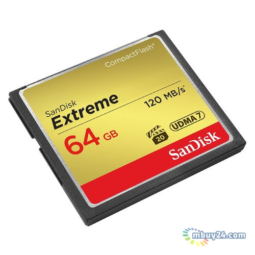Карта пам'яті Sandisk CF 64GB Extreme (SDCFXSB-064G-G46) фото №2