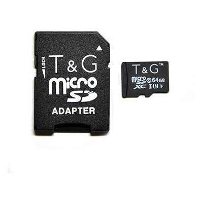 Карта пам'яті T&G MicroSDHC 64GB UHS-I U3 Class 10 SD-adapter (TG-64GBSDU3CL10-01) фото №2