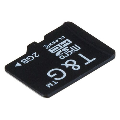 Карта памяти T&G MicroSDHC 2GB 6 Class Чёрный фото №1