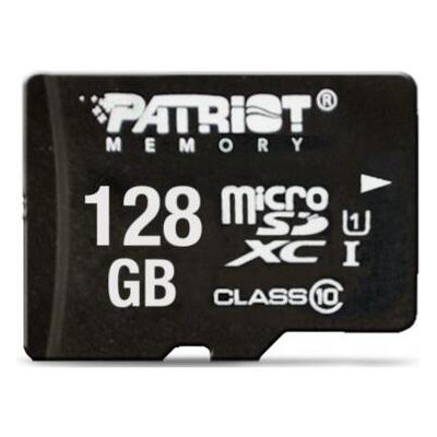 Карта пам'яті Patriot 128GB microSDXC class 10 UHS-I LX (PSF128GMCSDXC10) фото №1