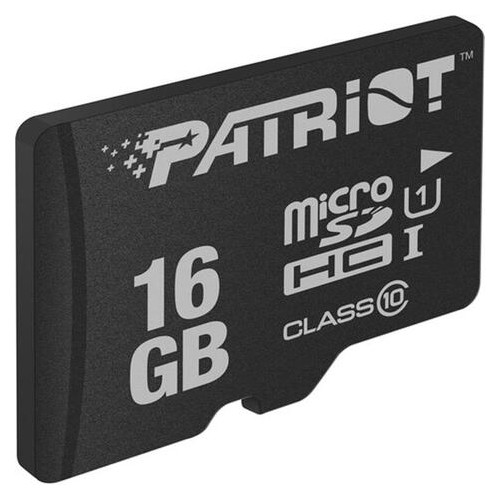 Карта пам'яті MicroSDHC Patriot LX 16GB UHS-I Class 10 (PSF16GMDC10) фото №2