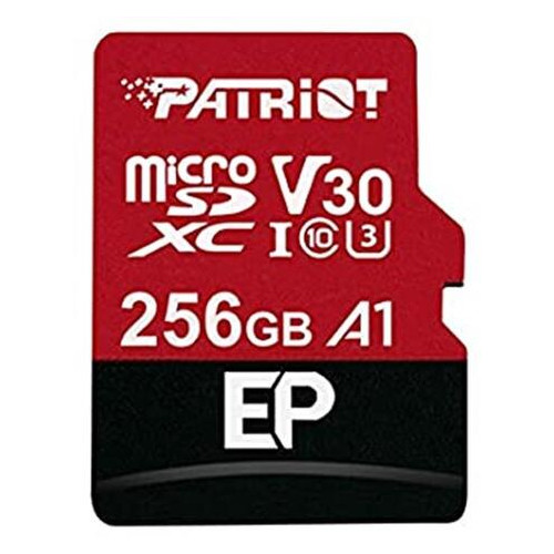 Карта пам'яті MicroSDXC Patriot EP A1 256GB UHS-I/U3 Class 10 R90/W80MB/s SD-adapter (PEF256GEP31MCX) фото №1
