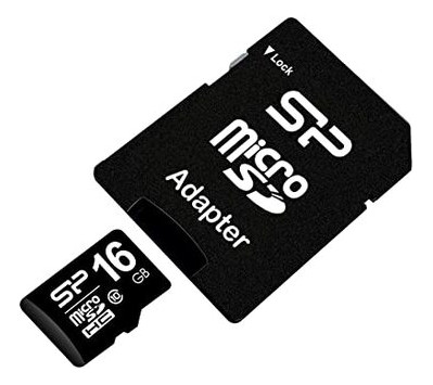 Карта пам'яті SiliconPower microSDHC 16GB Class 10 V10 SD-адаптер (SP016GBSTH010V10SP) фото №1