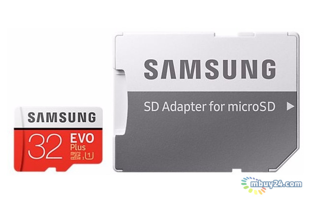 Карта пам'яті Samsung microSDHC 32GB EVO Plus UHS-I Class 10 (MB-MC32GA/RU) фото №4