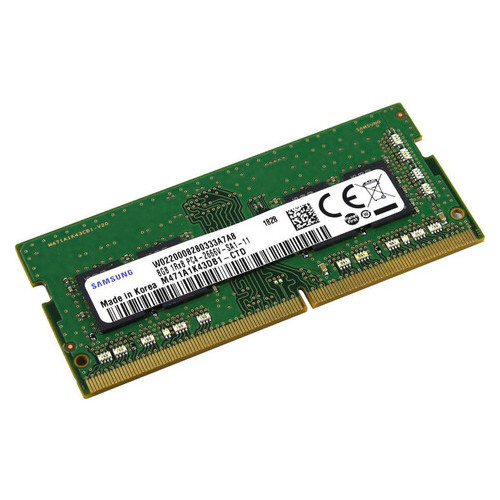 Память Samsung 8 GB SO-DIMM DDR4 2666 MHz (M471A1K43DB1-CTD) фото №1