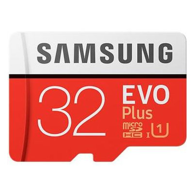 Карта памяти Samsung 32GB microSD class 10 UHS-I Evo Plus (MB-MC32GA/RU) фото №1