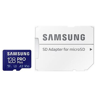 Карта пам'яті Samsung 128GB PRO Plus microSDXC   Adapter (MB-MD128KA/AM) фото №5