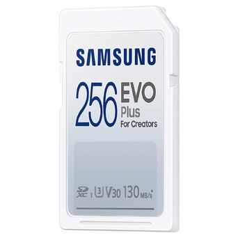 Карта пам'яті Samsung 256 GB SDXC UHS-I U3 V30 EVO Plus MB-SC256K фото №4