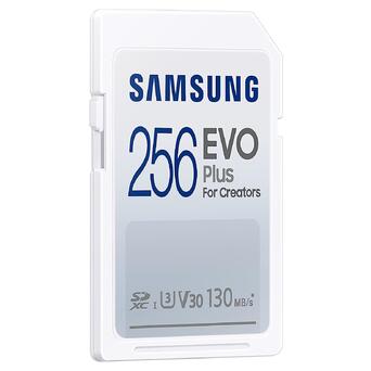 Карта пам'яті Samsung 256 GB SDXC UHS-I U3 V30 EVO Plus MB-SC256K фото №3