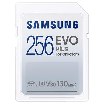 Карта пам'яті Samsung 256 GB SDXC UHS-I U3 V30 EVO Plus MB-SC256K фото №2