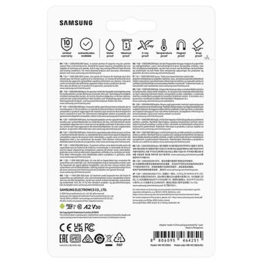 Карта памяти Samsung 128 GB microSDXC Class 10 UHS-I U3 V30 A2 EVO Plus+SD Adapte (MC128SA/EU) фото №9