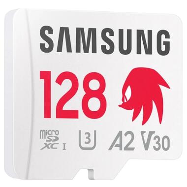 Карта пам'яті Samsung 128GB microSDXC class 10 UHS-I U3 V30 Pro Plus Sonic (MB-MD128SA/LC1) фото №3