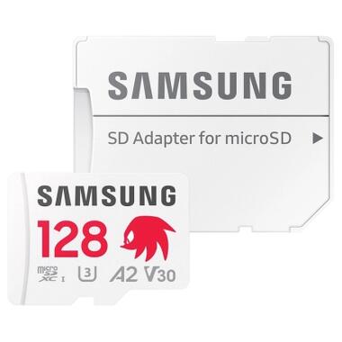 Карта пам'яті Samsung 128GB microSDXC class 10 UHS-I U3 V30 Pro Plus Sonic (MB-MD128SA/LC1) фото №4