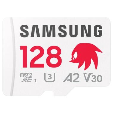Карта пам'яті Samsung 128GB microSDXC class 10 UHS-I U3 V30 Pro Plus Sonic (MB-MD128SA/LC1) фото №1