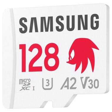 Карта пам'яті Samsung 128GB microSDXC class 10 UHS-I U3 V30 Pro Plus Sonic (MB-MD128SA/LC1) фото №2