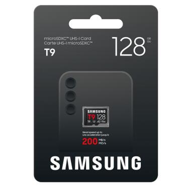 Карта памяти Samsung 128GB microSDXC class 10 UHS-I U3 V30 A2 T9 (MB-MH128T/WW) фото №4