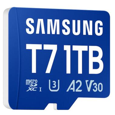 Карта памяти Samsung 1TB microSDXC class 10 UHS-I U3 V30 A2 T7 (MB-MB1T0T/WW) фото №2
