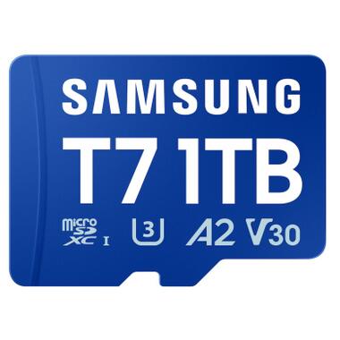 Карта памяти Samsung 1TB microSDXC class 10 UHS-I U3 V30 A2 T7 (MB-MB1T0T/WW) фото №1