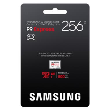Карта памяти Samsung 256GB microSDXC class 10 SD7.1 UHS-I U3 V30 P9 Express (MB-MK256T/WW) фото №4