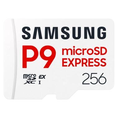 Карта памяти Samsung 256GB microSDXC class 10 SD7.1 UHS-I U3 V30 P9 Express (MB-MK256T/WW) фото №1