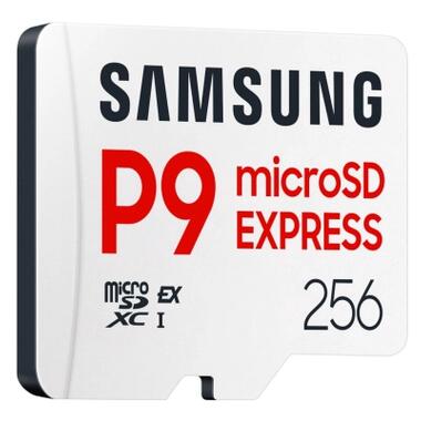 Карта памяти Samsung 256GB microSDXC class 10 SD7.1 UHS-I U3 V30 P9 Express (MB-MK256T/WW) фото №3