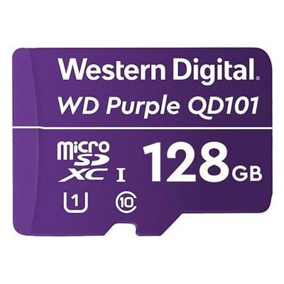 Карта пам'яті WD 128GB microSDXC class 10 UHS-I (WDD128G1P0C) фото №1
