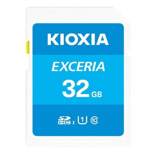 Карта памяти SDHC 32GB UHS-1 Class 10 Kioxia Exceria R100MB/s (LNEX1L032GG4) фото №1