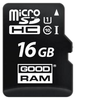 Карта пам'яті Goodram 16Gb microSDHC class 10 UHS-I (M1A4-0160R12) фото №1