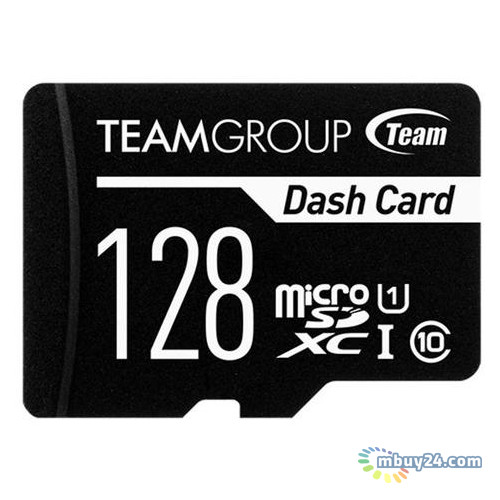 Карта пам'яті Team 128GB UHS-I Class 10 Dash Card SD-adapter (TDUSDX128GUHS03) фото №2
