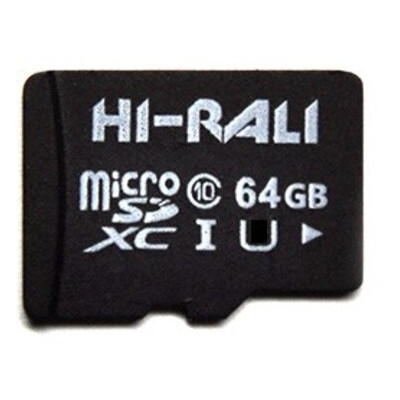 Карта пам'яті MicroSDXC 64GB Class 10 Hi-Rali (HI-64GBSDCL10-00) фото №2