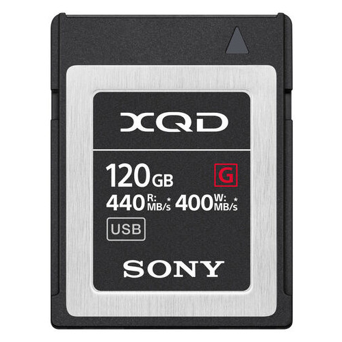 Карта пам'яті Sony XQD 120GB G Series Memory Card (QD-G120F) фото №1