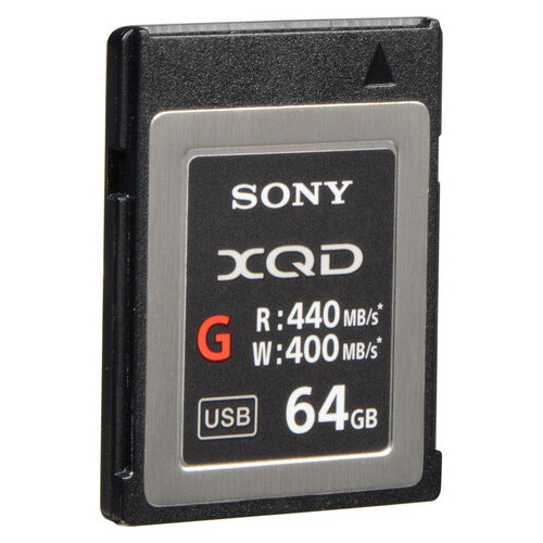 Карта пам'яті Sony XQD 64GB G Series Memory Card (QDG64E/J) фото №2