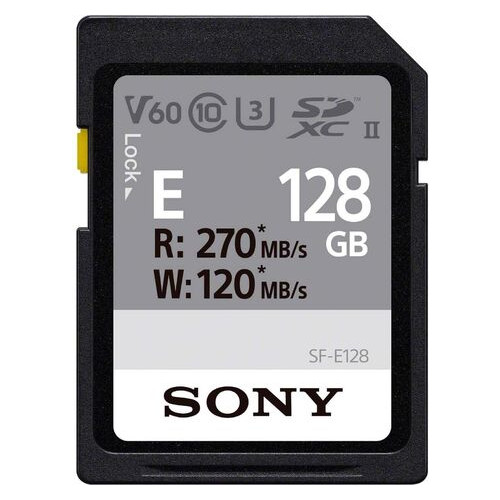 Карта памяти Sony 128GB SDXC (SFE128.AE) фото №1