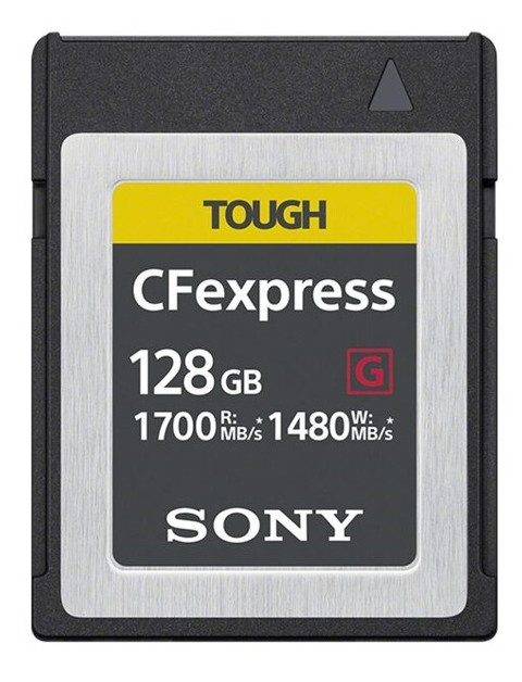 Карта пам'яті Sony CFexpress Type B 128GB R1700/W1480 (CEBG128.SYM) фото №1