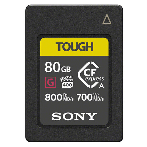 Карта пам'яті Sony CFexpress Type A 80GB R800/W700MB/s Tough (CEAG80T.SYM) фото №1