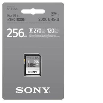 Карта пам'яті Sony 256GB SDXC C10 UHS-II U3 V60 R270/W120MB/s Entry (SFE256.ET4) фото №2