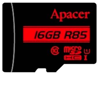 Карта пам'яті Apacer microSDHC 16 GB UHS-I U1 plus Adapter (AP16GMCSH10U5-R) фото №2