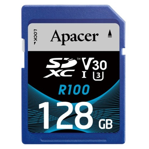 Карта пам'яті SDXC 128GB UHS-I/U3 Class 10 Apacer (AP128GSDXC10U7-R) фото №1