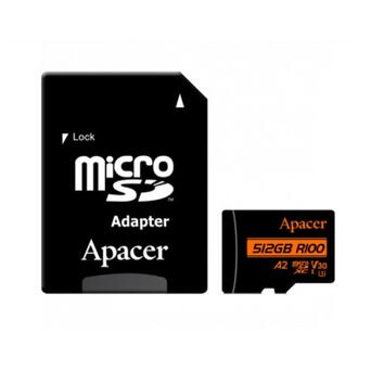 Карта пам'яті Apacer 512GB microSD class 10 UHS-I U3 (AP512GMCSX10U8-R) фото №1