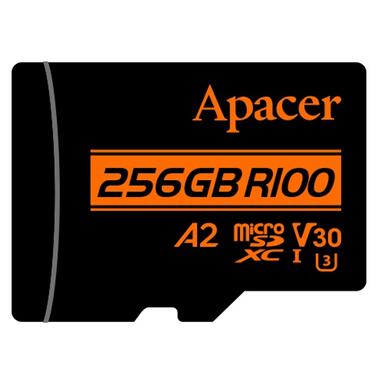Картка пам'ятi APACER 256GB MicroSDXC UHS-I/U3 (AP256GMCSX10U8-R) + адаптер фото №2